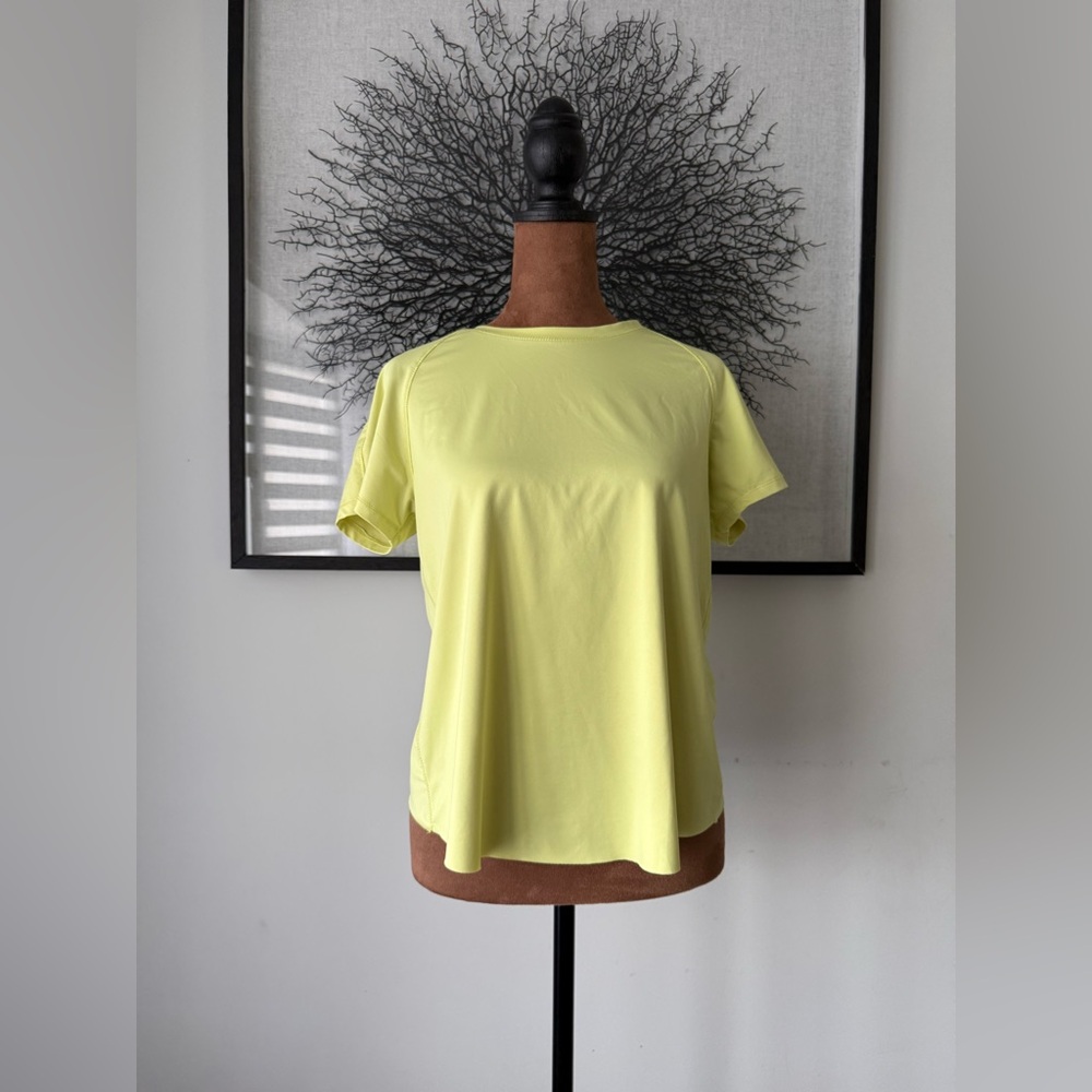 Savvi Activewear Top Yellow Light Women's